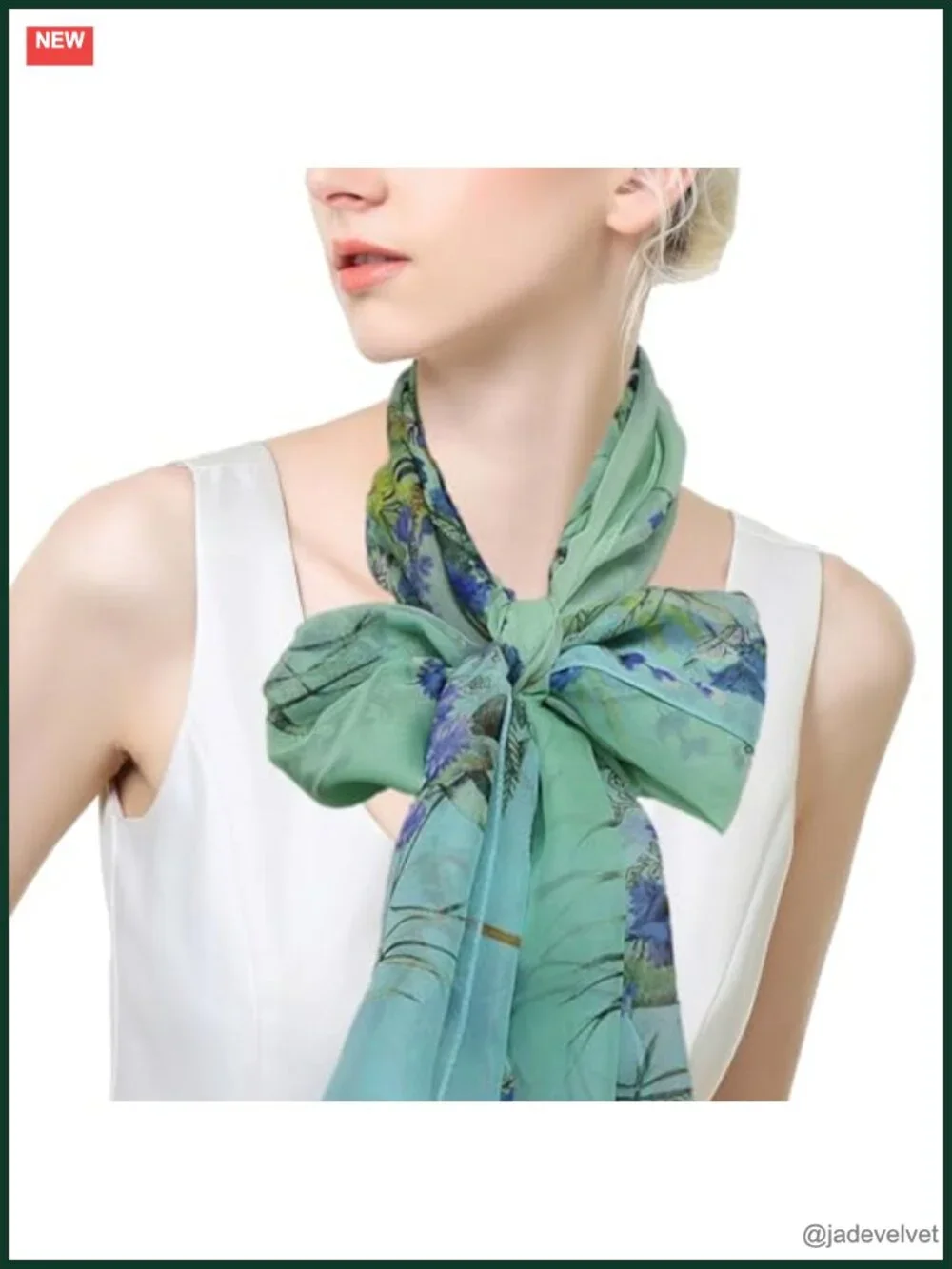 6 Packs Lightweight Floral Chiffon Scarf Shawl Wrap